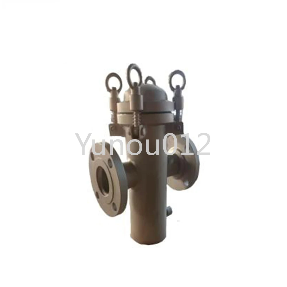 

quick open straight through pipeline strainer stainless steel basket filter for water treatment