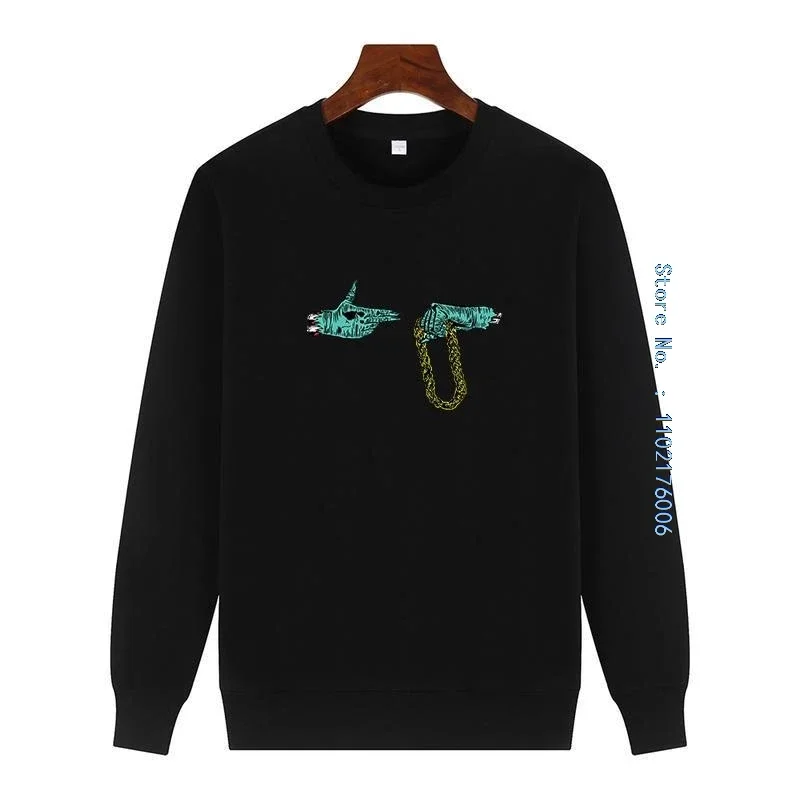 Run The Jewels Rap Supergroup Graphic Sweatshirts Round Neck And Velvet Hoodie Thick Sweater Hoodie All Ages Man Sweatshirts