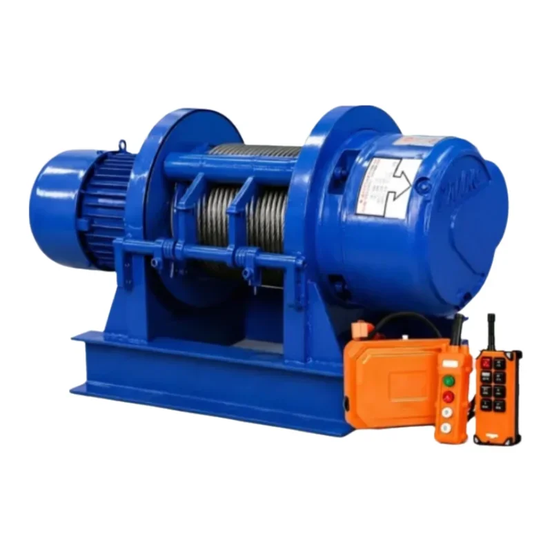 Heavy Duty Winch 2/3/5 Ton 380V Construction Site Marine Crane Electric Towing Hoist Lifting Machine