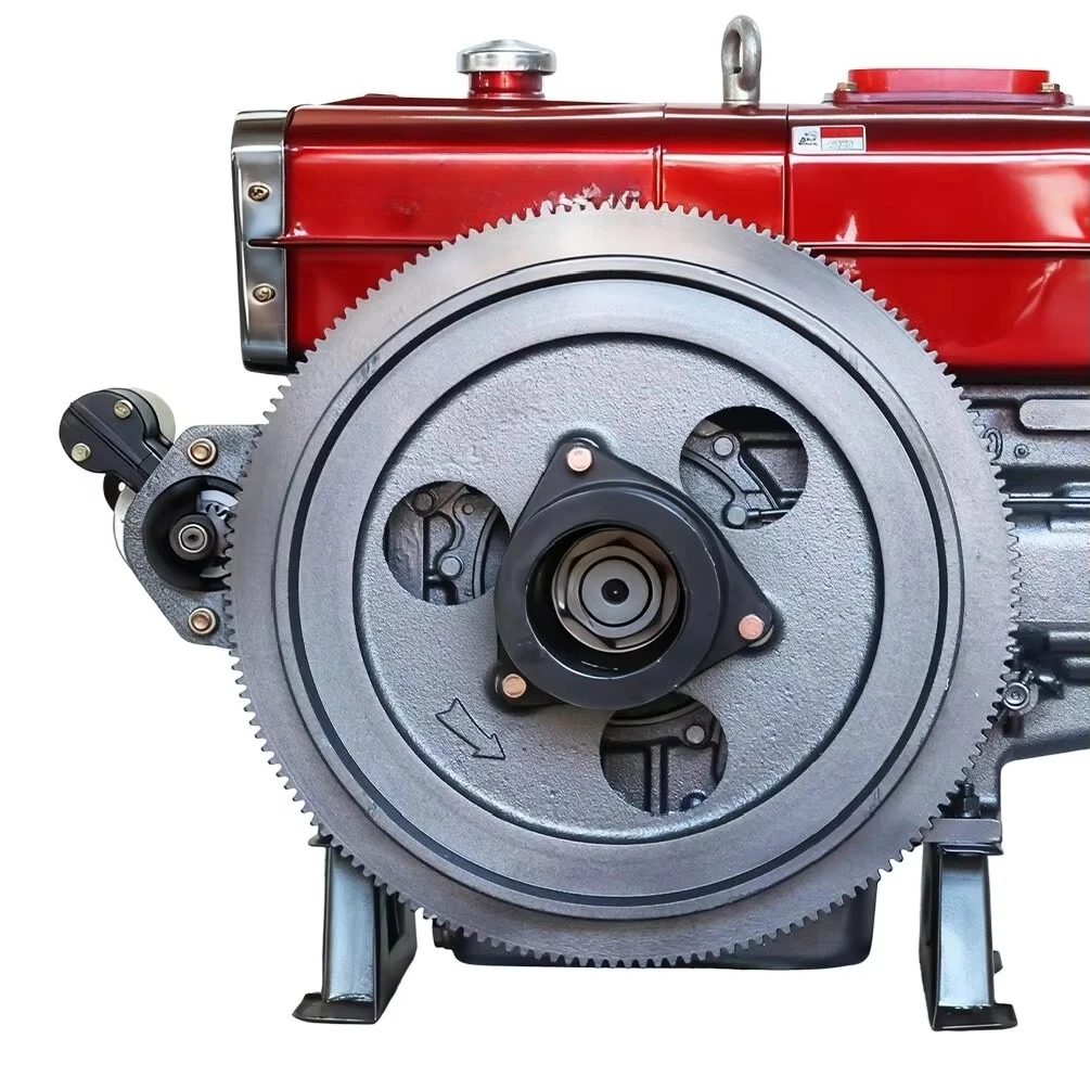 High-Power Electric Start Single Cylinder 4-Stroke Diesel Engines for Agricultural Marine Equipment 8-30HP Bearing Core