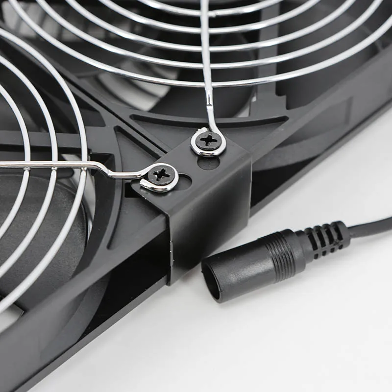 DC 12v 12025 120MM 12CM 대용량 공기 흐름 BTC 채굴기 워크스테이션 캐비닛 서버 케이스 냉각 시스템 팬