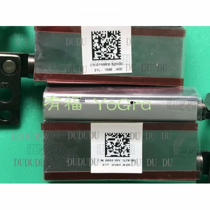 DDD   NEW for DELL Latitude 7410 E7410 2-in-1 HINGES L+R Silver 01NMF6 0M430Y