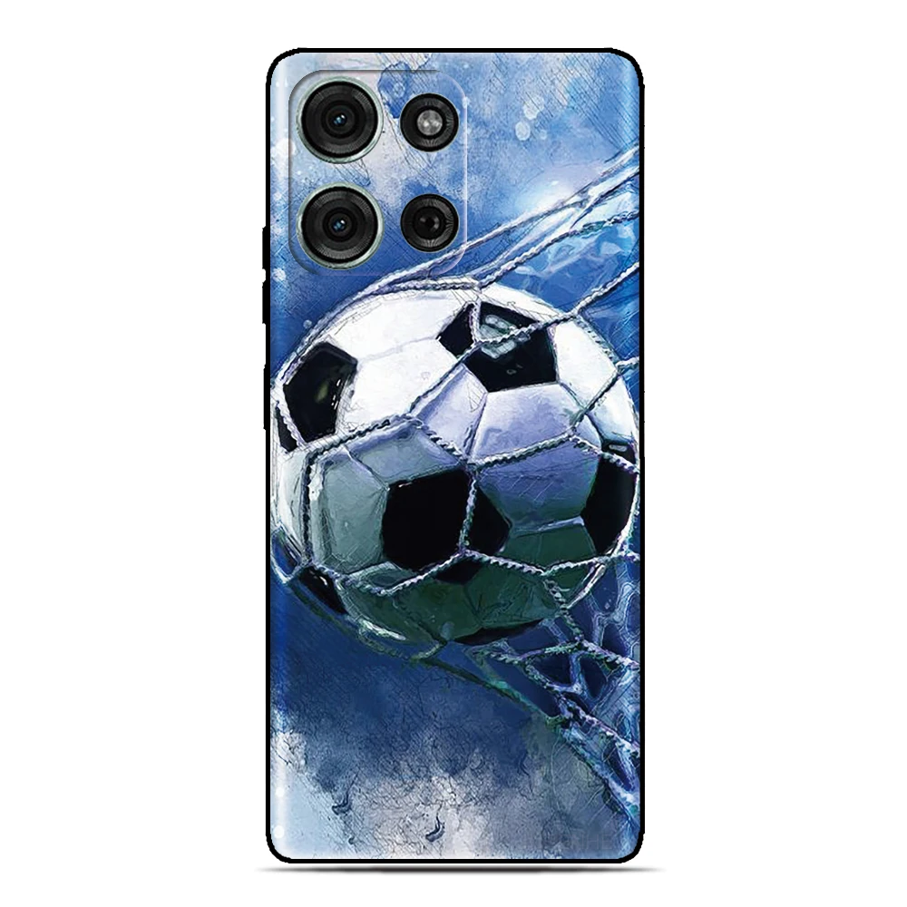 Football Soccer Phone Case For Motorola Moto G87 G47 G37 G56 G86 G84 G54 G24 G06 G15 Power G04s G8 Lite One Vision Macro Cover view 6