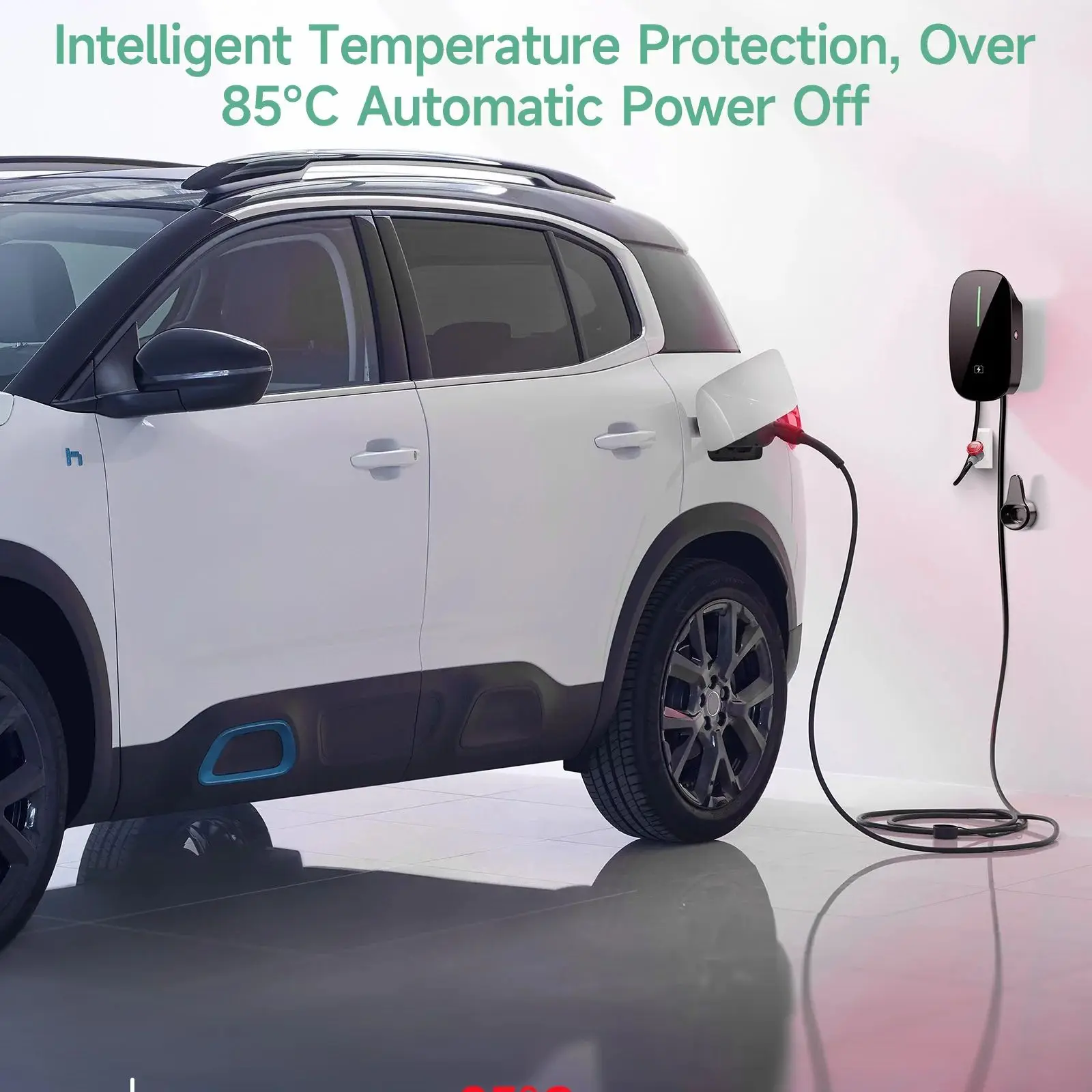 JNTAFEV 1Phase/3Phase 16A/32A 7.6KW/11KW/22KW GBT Electric Vehicle Charger EV/Car Charging Station Wallbox EVSE WiFi APP Control