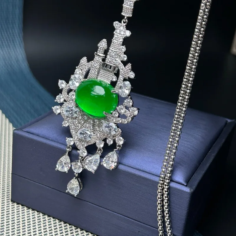 

Подвеска из натурального ледяного кварцита, новая ледяная плавающая подвеска для мужчин и женщин