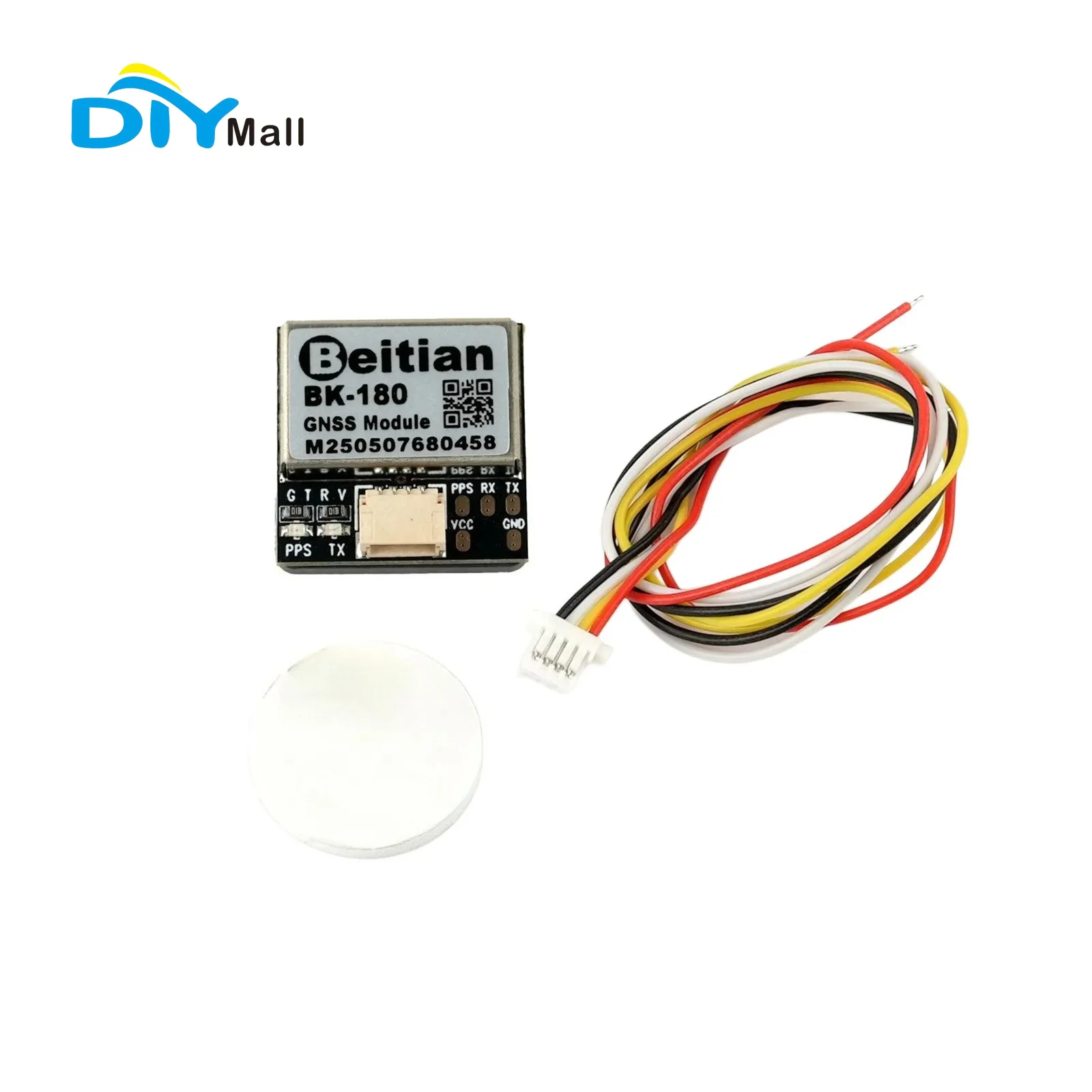 Beitian BK-180 High-Precision GNSS Module with GPS/GLONASS/BDS/GALILEO for Drone Navigation, 72 Channels