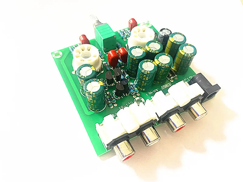 

AC 12V 6J1 Tube Fever Pre Amplifier Preamp AMP Pre-Amplifier Board Headphone Buffer Module Stereo Potentiometer Valve