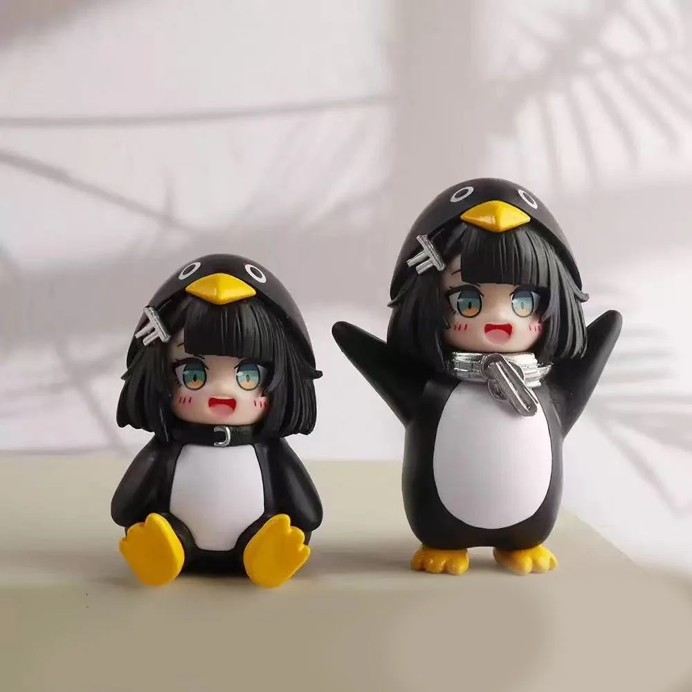 Gugugaga Little Penguin Administrator PVC Figure Birthday Gift Model Ornament Model Anime Collection Desk Display Exhibit Gift