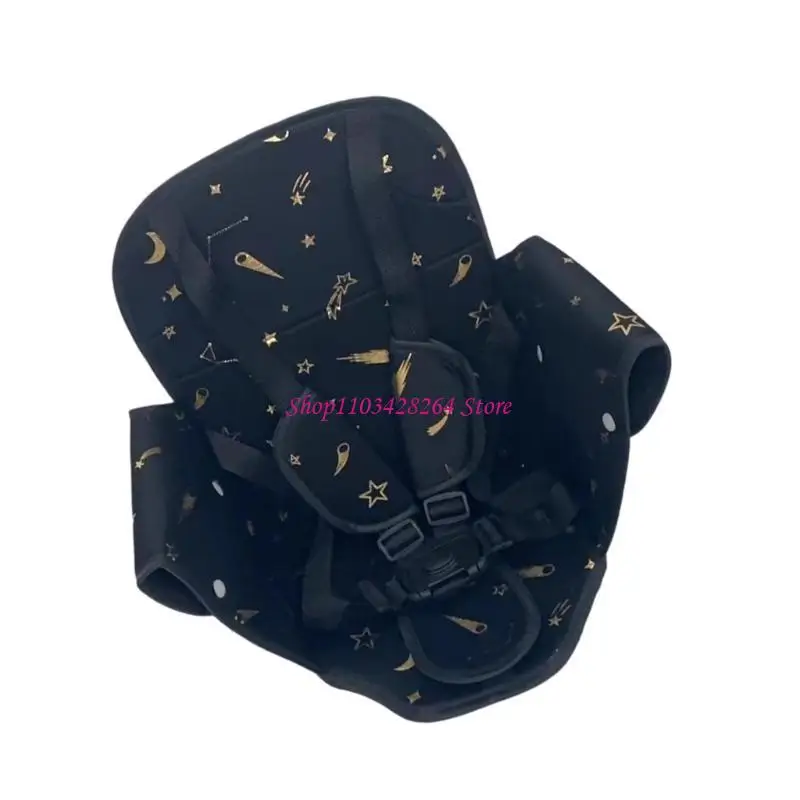 

Comfortable Baby Strollers Cushion with Five-Point Harness Breathable Belt Mat for Infants Long Rides