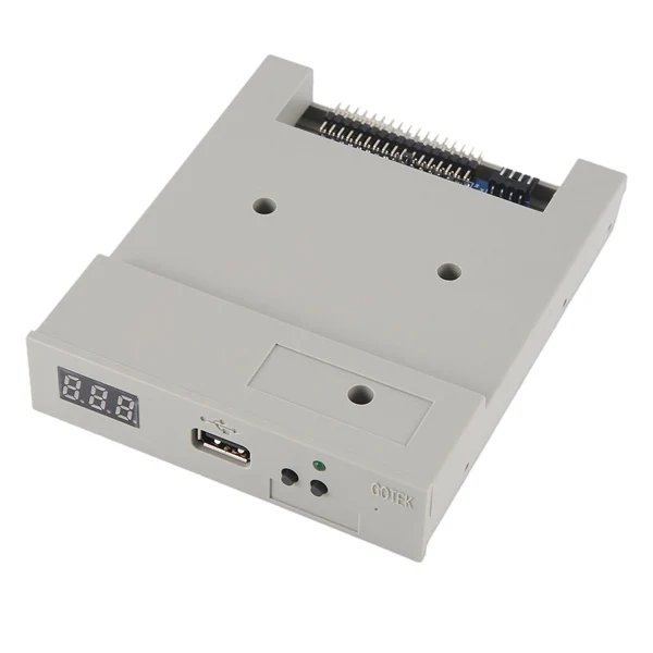 SFR1M44-U100K USB Emulator Gray 3.5in 1.44MB USB SSD Floppy Drive Emulator for Electronic Keyboard for Windows