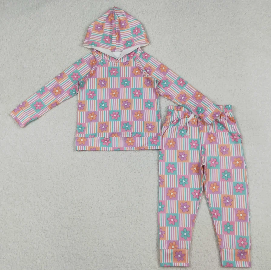 

rts baby girls clothing wholesale long sleeve hooded pant clothes outfits