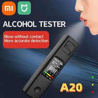 Xiaomi Efficient Alcohol Detector Portable Professional High Sensitivity Type-c Charging Breathalyzer Drunk Driving Car Tool