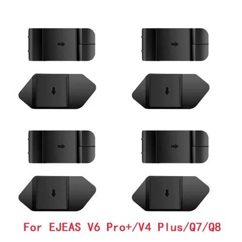 1/2/4 Uds nuevo Clip de montaje Base de cinta de doble cara para intercomunicador de casco EJEAS V6 Pro + V4 Plus Q7 Q8