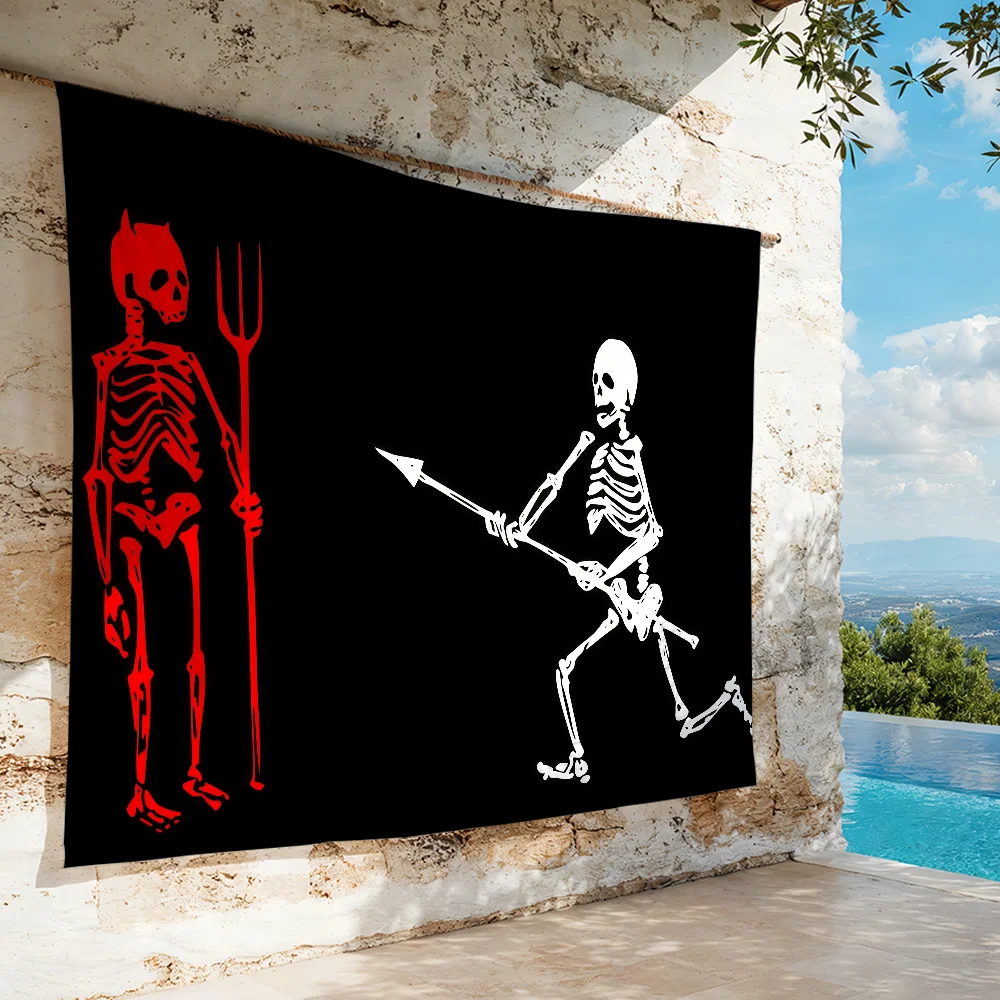 Pirate Forward Observations  flag For Decoration Outdoor Picnic  Hanging Home Camping Party Banner