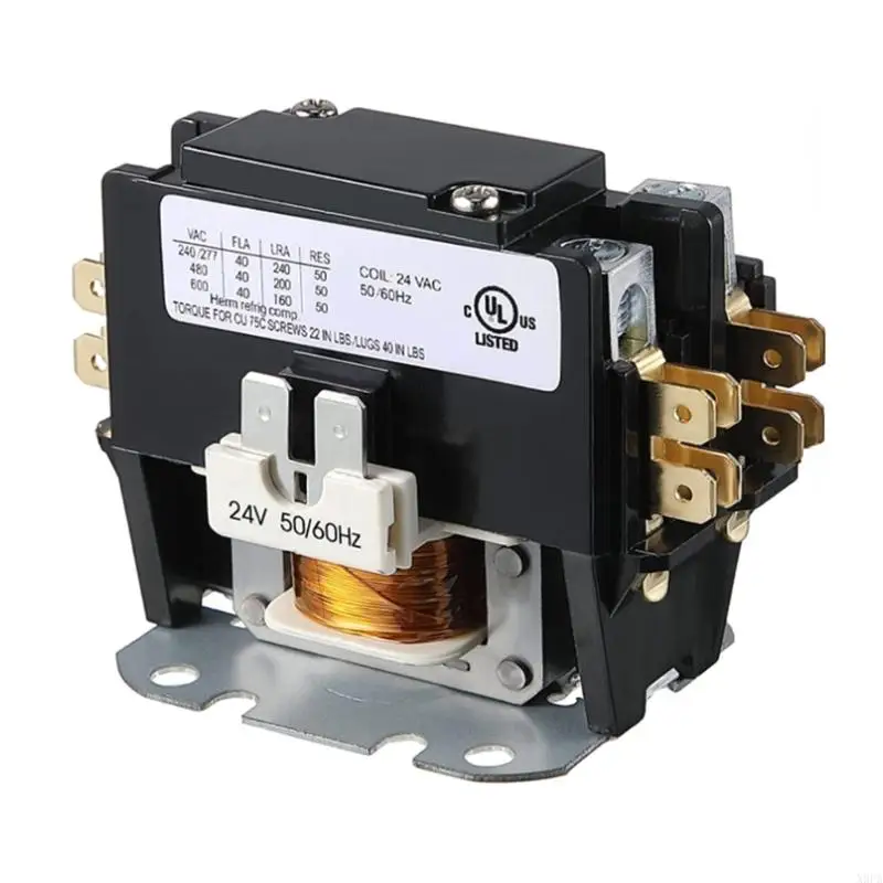 

X9FA High Performances 24V Coils Contactor for HVAC Applications 130A Poles 30A Portable for Air Conditioners and Heat Pumps