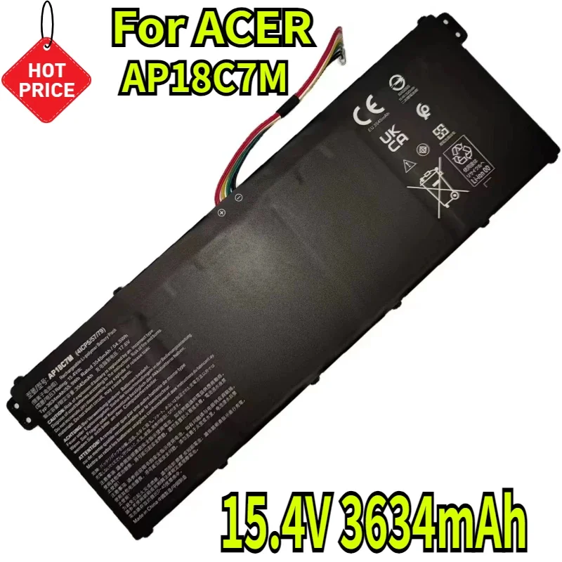 

15.4V 3634mAh Battery for ACER SF514-54T SF514-54GT SF514-55GT SF514-55T SF514-55TA SF514-56T SF514-56TA SF313-52 SF514-54GT