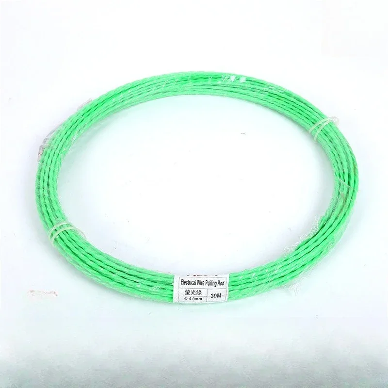 2025 الكهربائية متعددة الألوان البوليستر تريفويل الأنابيب ثقب كابل مجتذب خيوط جهاز الرصاص خيوط جهاز جدار سلك متعدد الوظائف