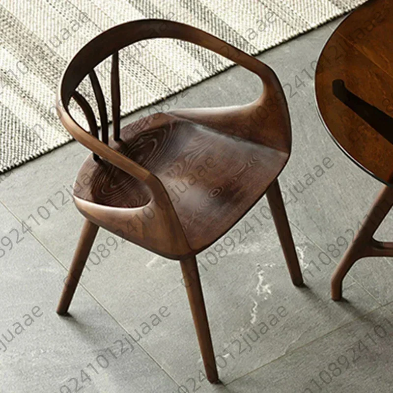Lounge Patio Chairs Modern Wood Minimalist Library Ergonomic Designer Dining Chairs Nordic Salon Silla Nordica Home Furniture