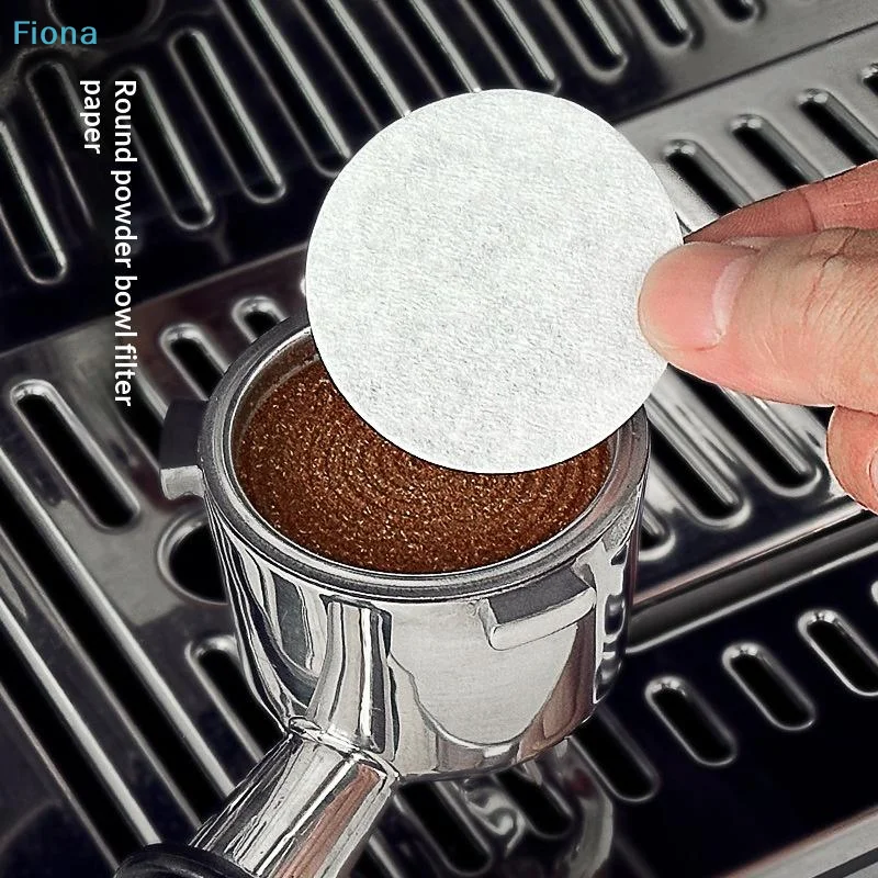 ✔100 Sheets 51/53/58 Mm Coffee Filter Paper Home Handle Special Powder Bowl Filter Secondary Water Filter Paper Coffee Mocha Pot