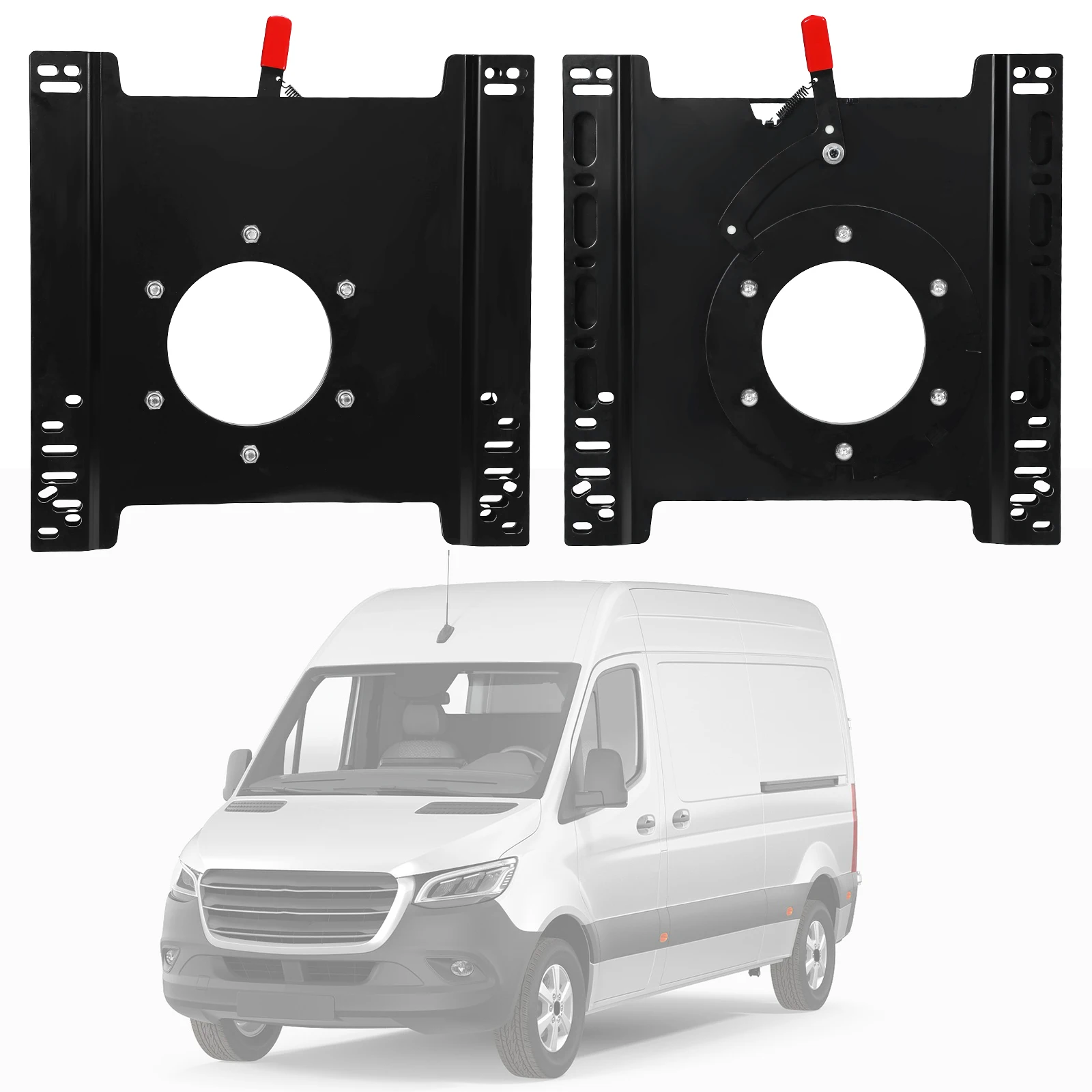 

Основание поворотного механизма правого пассажирского сиденья для Sprinter T5/T6 Transit, вращающееся на 360 градусов, антикоррозийное, модифицированное, сменное, аксессуары для тюнинга