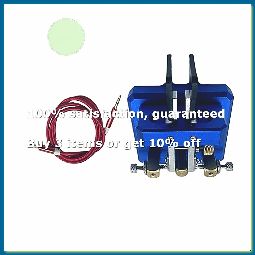 Automatic Morse Dual-Paddle Telegraph Key CW Key for Ham Radio Users for Amateur HAM RADIO CW Paddle Key Amateur Blue-DTB3