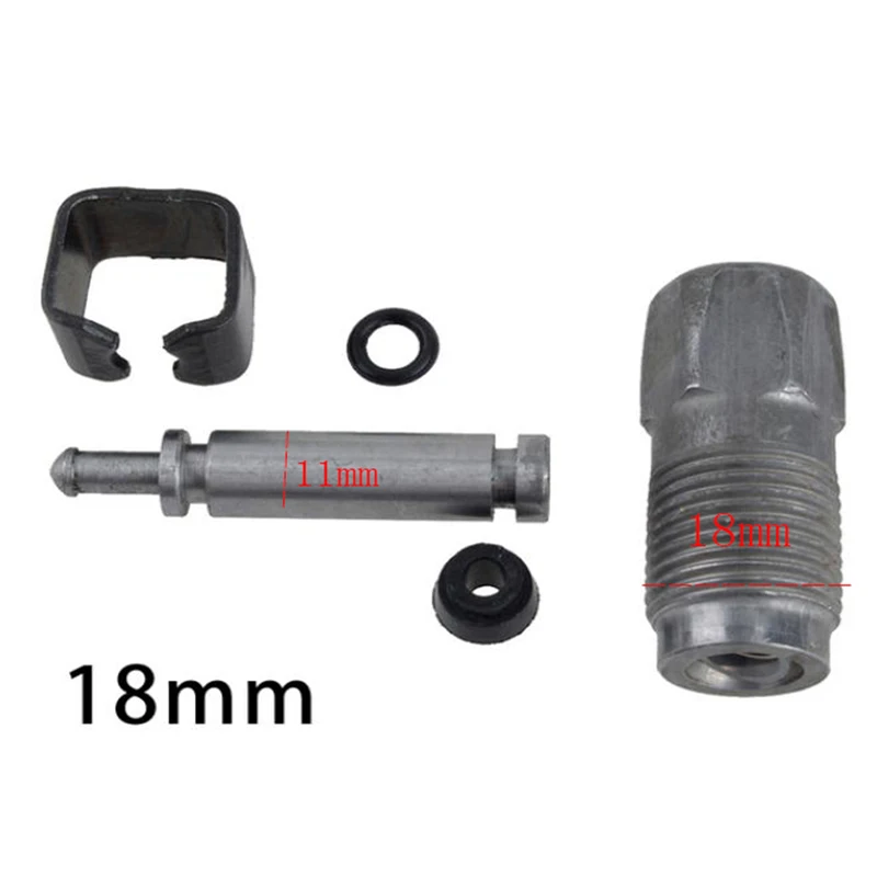 18*11mm Double Pump Vertical Horizontal Jack Oil Pump Body Pump Core Oil Seal Small Piston Plunger Brand New