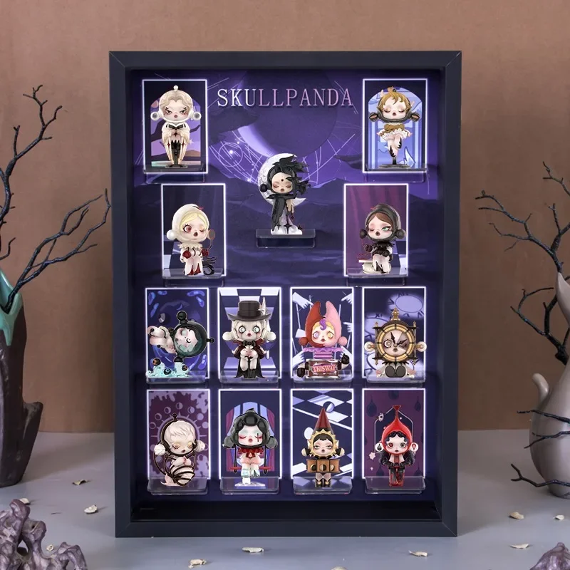 

SKULLPANDA Photo Album Series Blind Box Display Case PVC Figure Showcase Collectible Art Toy Storage Protection