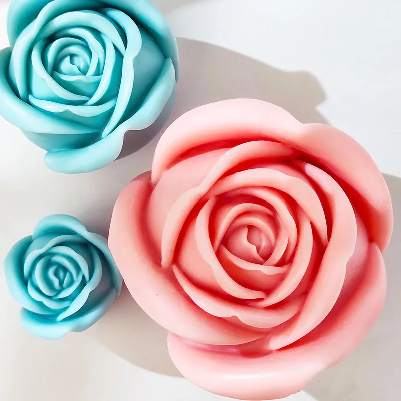 

Extra-large rose-shaped mold for handmade aromatherapy candles, cake, mousse, and chocolate