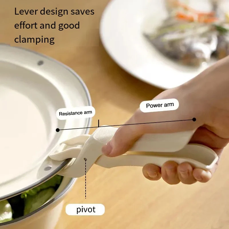 

Kitchen Heat Resistant Silicone Bowl Tongs Stable Anti Slip Bowl Tongs Steam Plate Oven Special Bowl Holder Kitchen Accessories