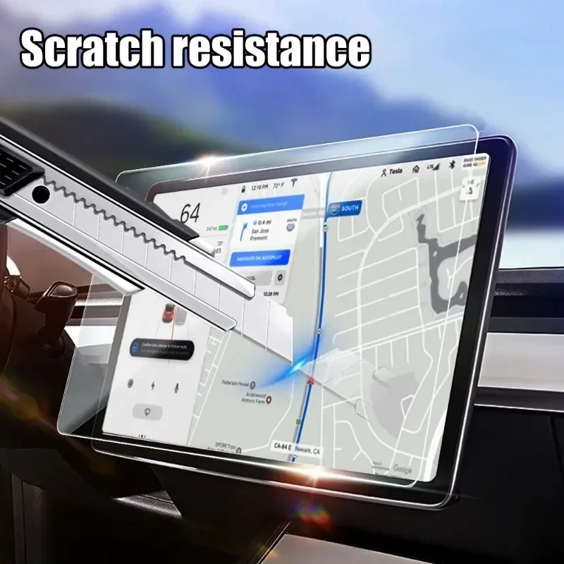 Car Center Screen Touch Screen Protector 15 Inches for Tesla Model3/Y Navigation Plane Soft Film Automotive Interior Stickers