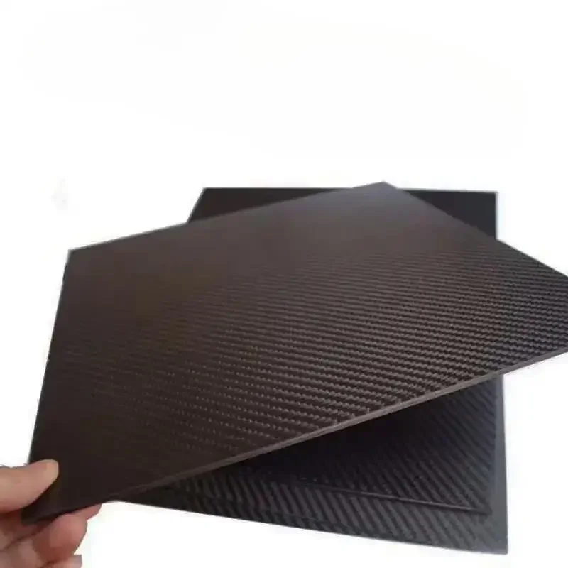 1PCS 400x500mm Full 3K Carbon Fiber Plate Sheet High Strength Carbon Board Panel Thickness 1mm 1.5mm 2mm 2.5mm 3mm 4mm 5mm 6mm