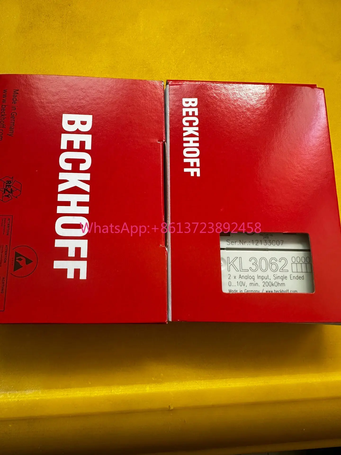

Beckhoff module KL3062 is brand new and original, high quality