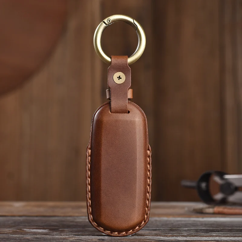Genuine leather Protector For Mazda 2 3 6 Atenza Axela Demio CX-5 CX5 CX-3 CX3 CX7 CX-7 CX-9 CX9 MX5 2 3 Key Case Cover Fob view 3