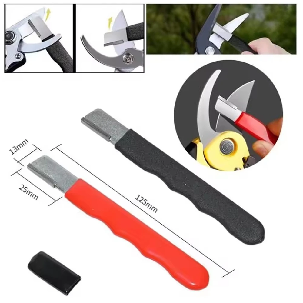 

1/2 шт. профессиональная вольфрамовая алмазная керамическая точилка для ножниц для всех лезвий кухонные садовые ножницы инструмент для заточки