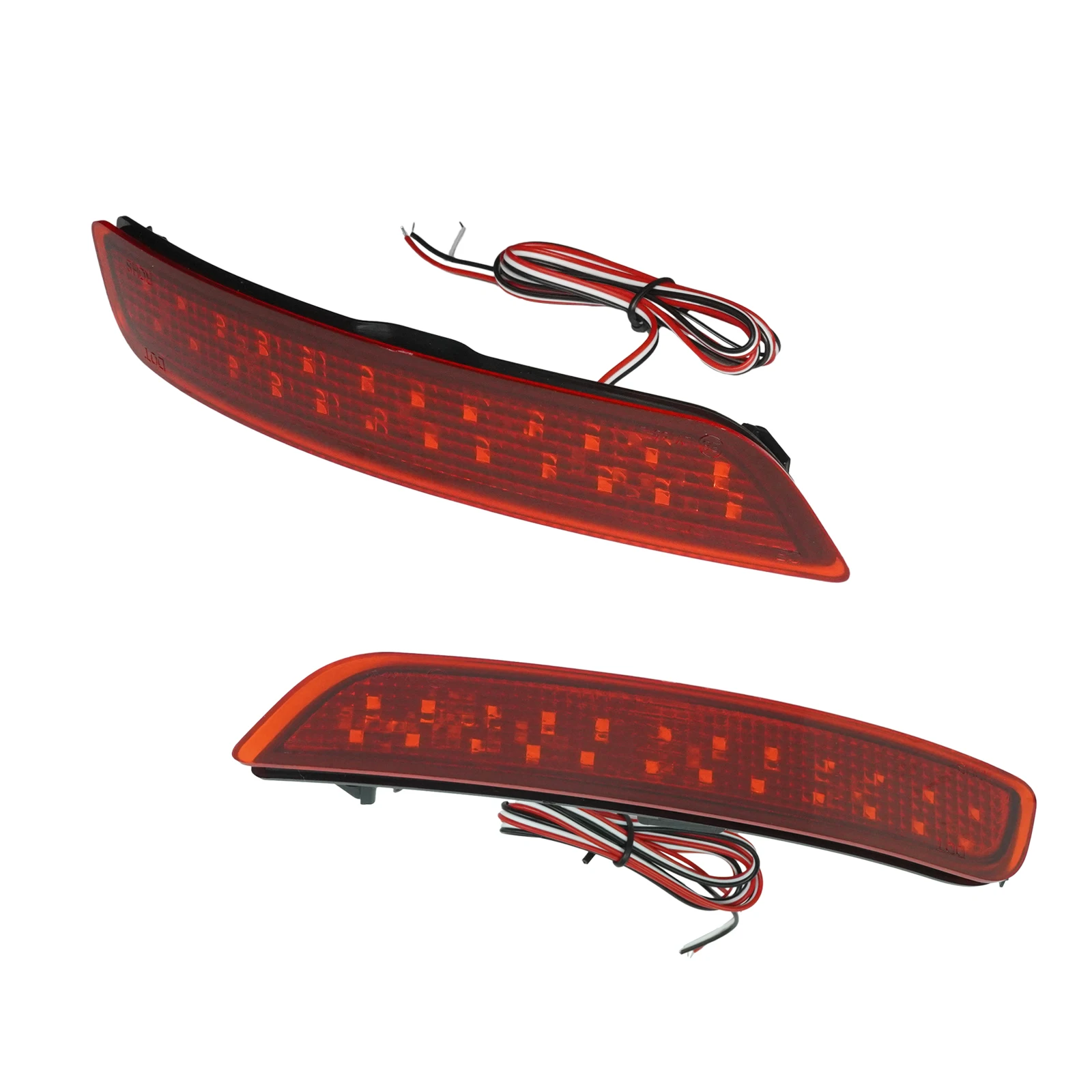 

For 13-18 BMW X5 F15 F85 M Sport Rear Bumper Reflector LED Stop Brake Light L+R