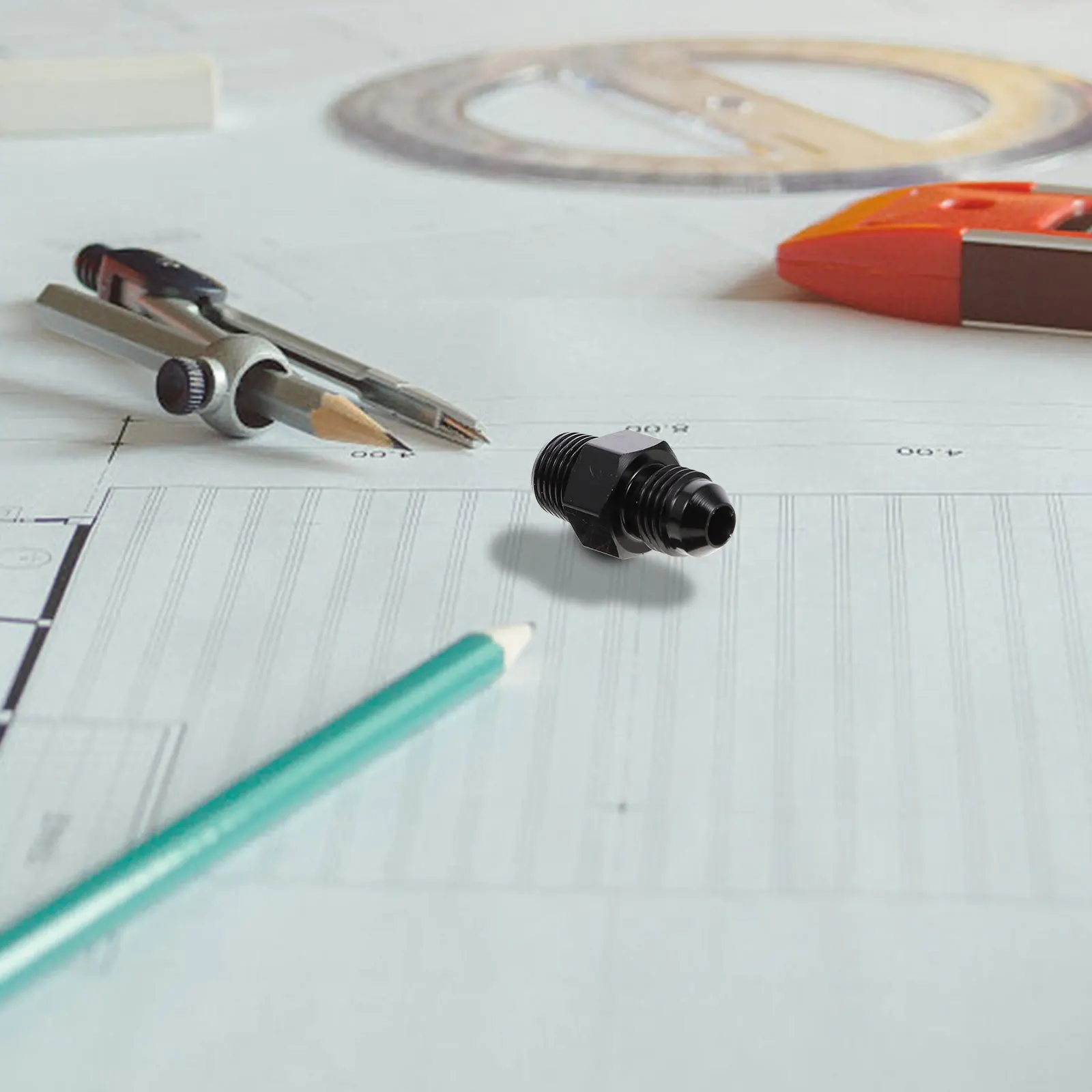 

Car Straight Adapter Fittings Male to 1 8npt Auto Straight Adapter for Oil Tubing Tubing Joint