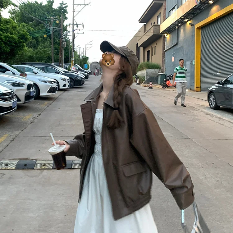 

Куртки, пальто, женские флисовые замшевые куртки с эффектом западной части, пуговицы, передний карман, чистая простая базовая женская модная верхняя одежда, длинная