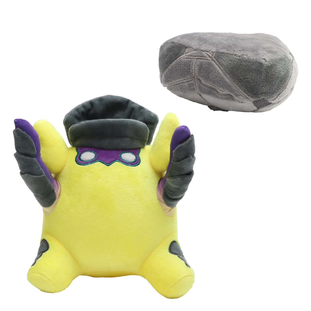 20 cm Valorant Wingman Spike Peluche VALORANT Gioco Bambole periferiche Wingman Spike Tenendo Pietra Bambini Compleanno Regali di Natale Decorazioni per la casa