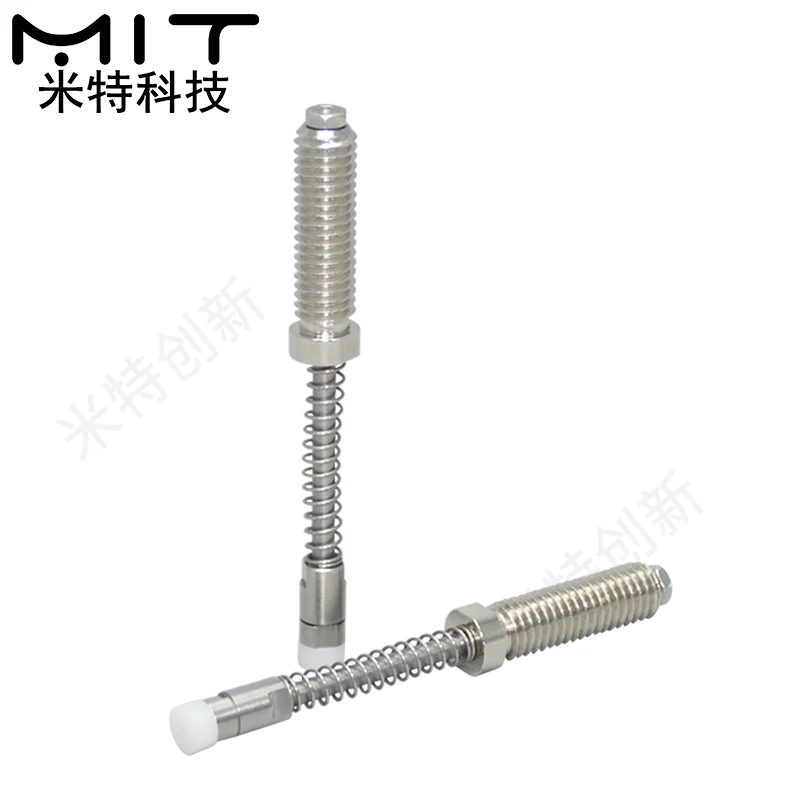 1pcs Bush Built-In Plungers Specialized In Holding Spring Plungers POM Tip Stainless Steel Spring Pins Stroke Pin M6 M8 M10