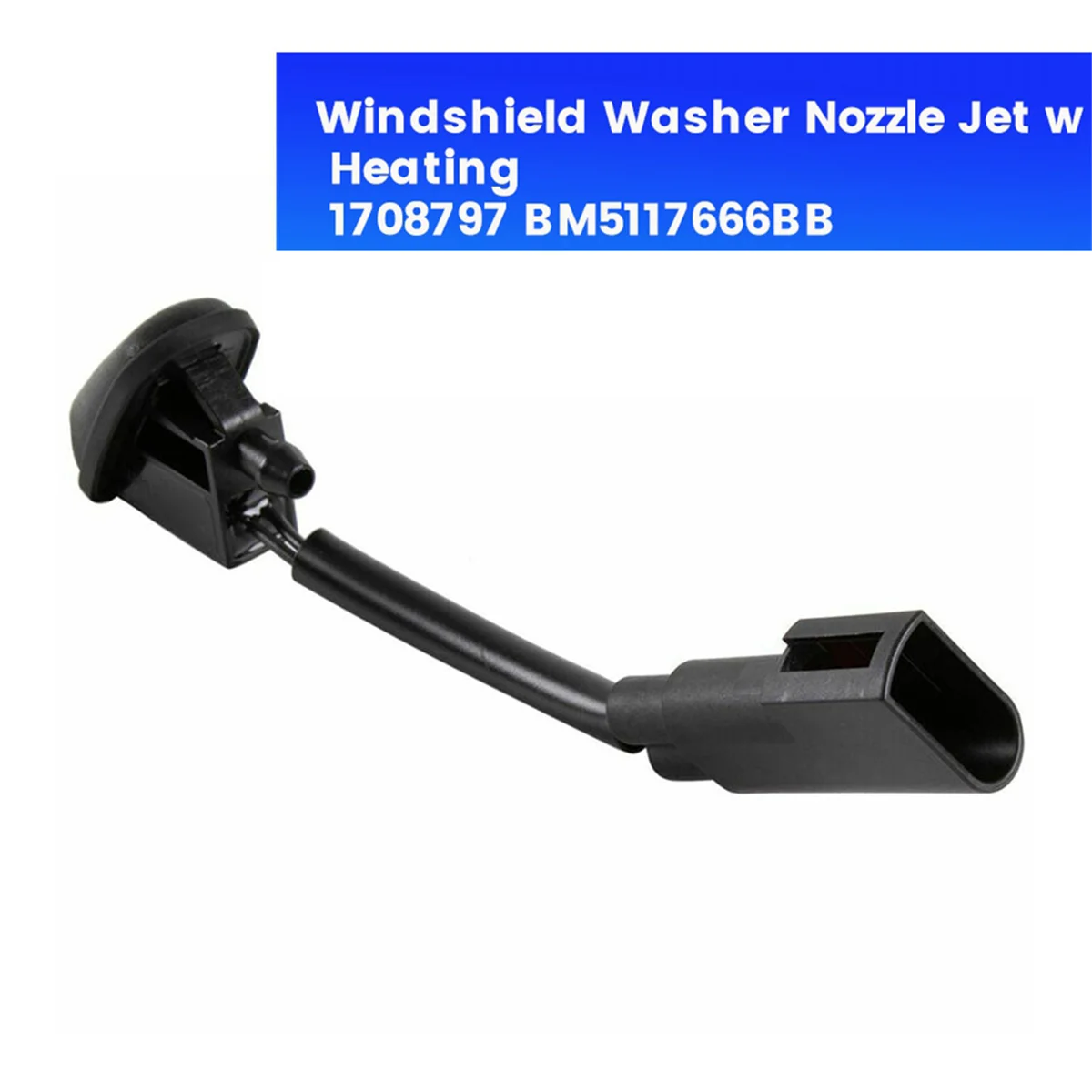 فوهة غسالة الزجاج الأمامي مع تسخين 1708797   بي إم 5117666 BB لفورد فوكس إسكيب مونديو 2012-2018 BM 5117666 با -L94A