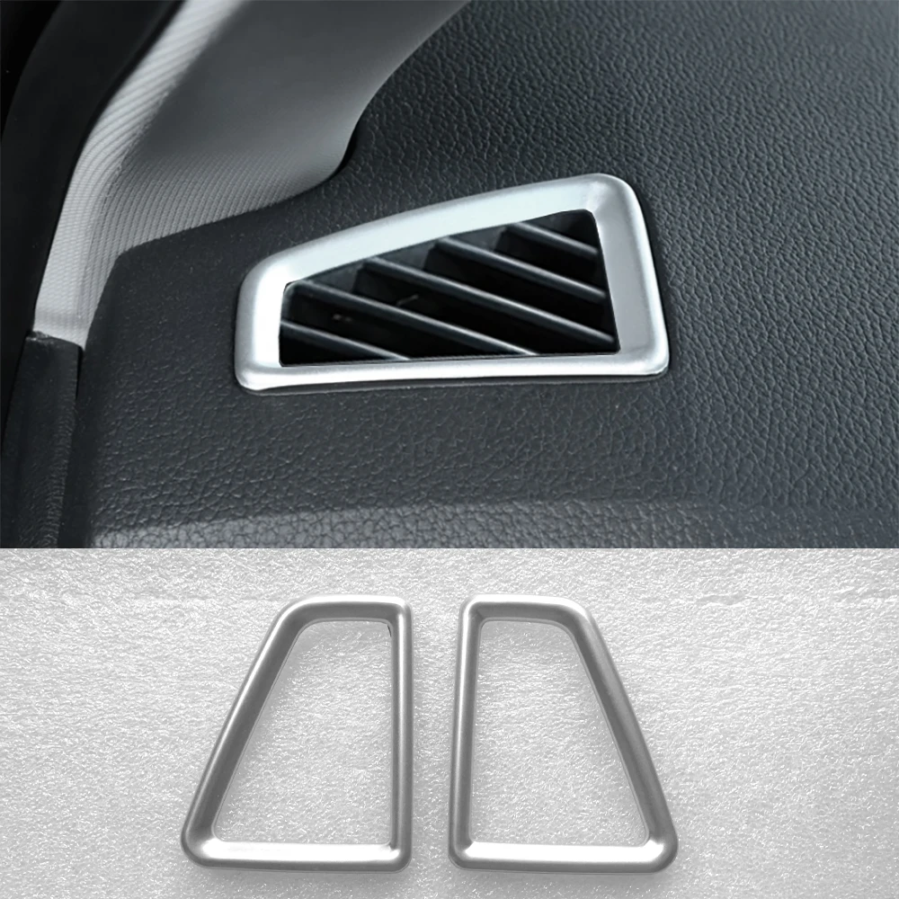 

Серебряная приборная панель, вентиляционное отверстие, рамка, накладка, литая наклейка для Skoda Kodiaq 2017-2023, аксессуары