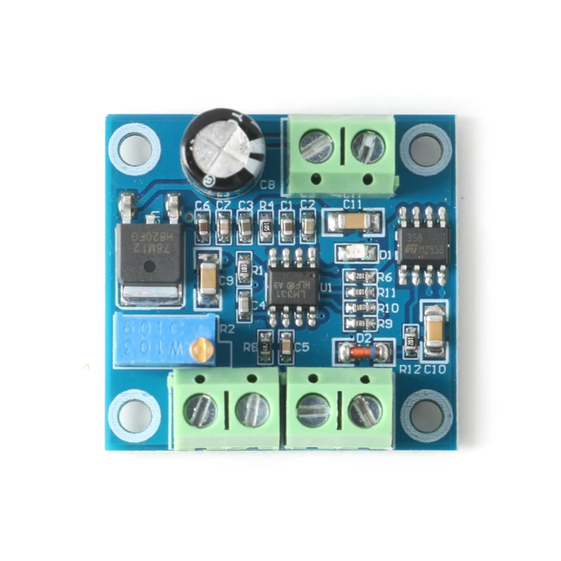 2Pcs/1pc PWM Frequency to Voltage Converter Board Module 0-10KHz to 0-10V 0-10V to 0-10KHz Adjustable PWM Voltage to Frequency ﻿