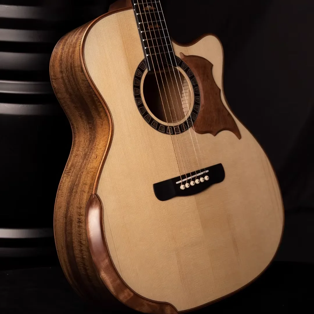 

Meilida 36inch 41inch Professional Acoustic Guitar For Beginners High Aesthetic Officially Genuine Spruce Material Ebony