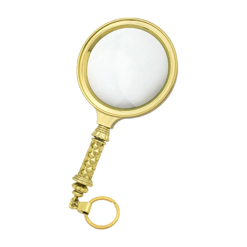 Magnifier Portable Reading Carving Glass Utility Identification Lens Fashion Jewelry Inspection For Women Dropship