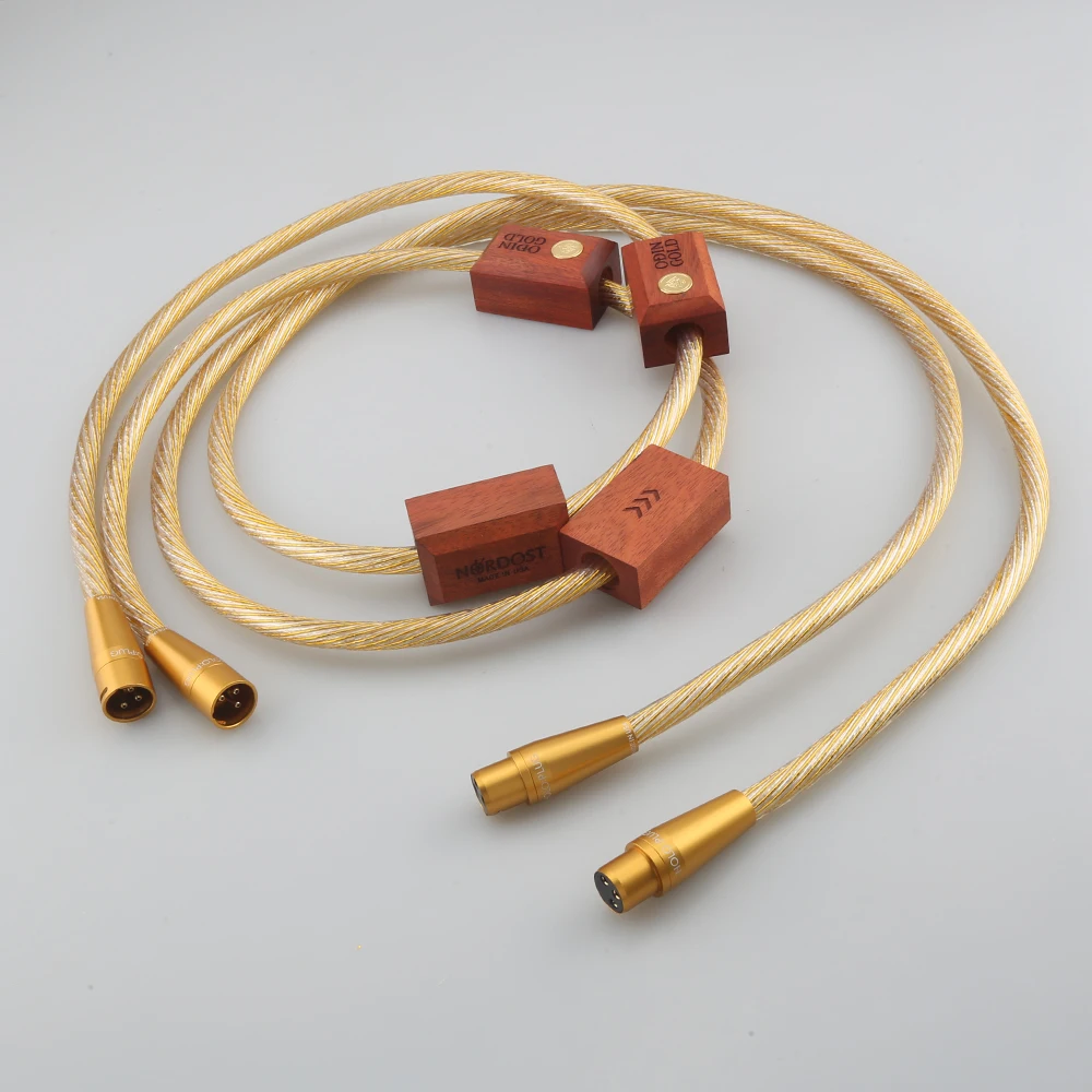 Nordost Odin Gold RCA audio cable ODIN Gold XLR Reference interconnects RCA cable Audiophile for amplifier CD