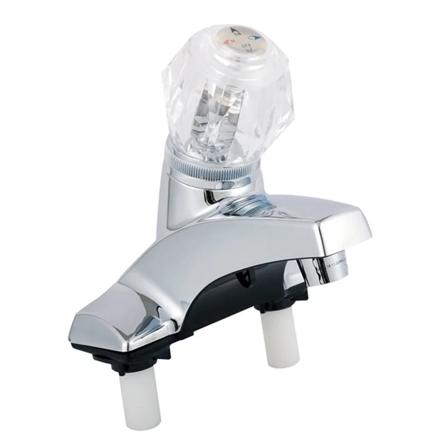 Traditional Single Handle Lavatory Faucet Chrome