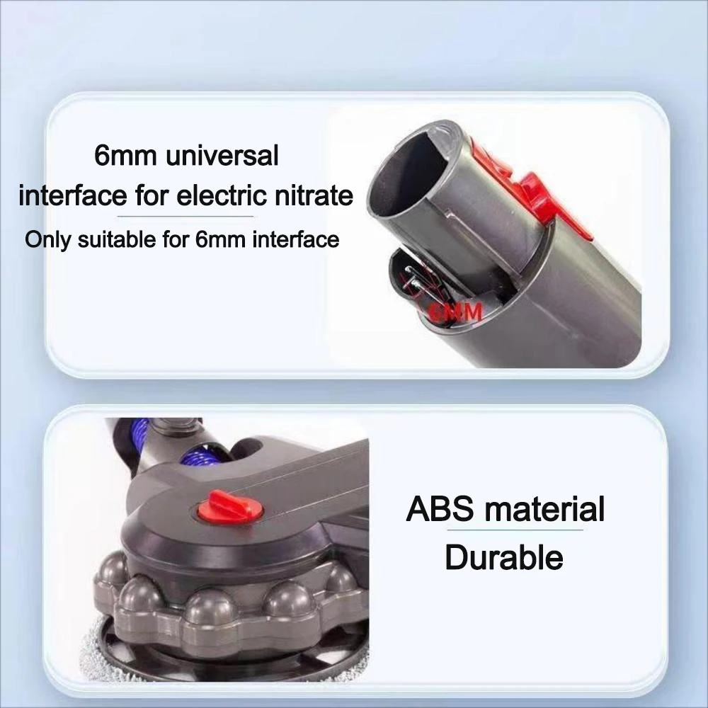 Testa della spazzola a rullo elettrica integrata per scopa bagnata per Dyson V7, V8, V10, V11, V15, G5 Aspirapolvere wireless Parti per la pulizia