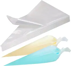 100Pcs Large Pastry Bags, Frosting Bags, Cake Decorating Bags, Decorating Bags Large Piping Bags, Decorating Bags