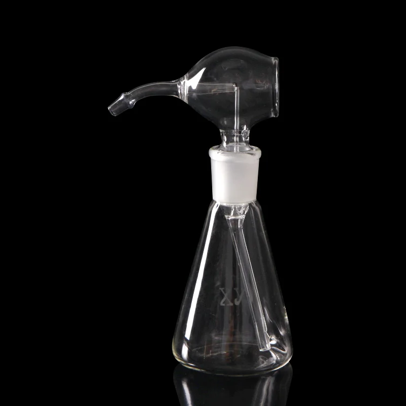 50/100ml Lab Glass Chromatography Conical Spray Bottle Ground Joint Spray