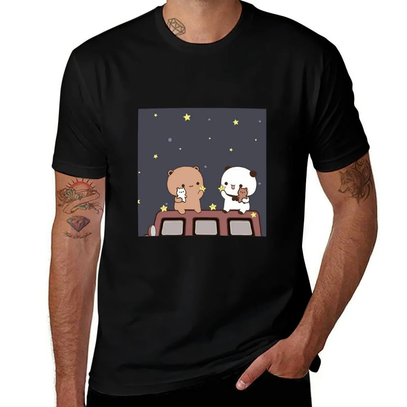 

shirts personalised with Together The Bubu t T-Shirt shirt Watching Moon and Dudu t prints